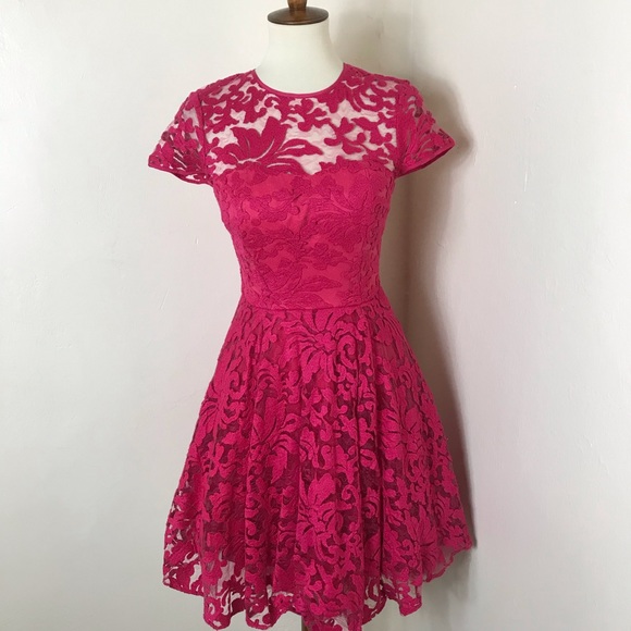 Ted Baker Caree Lace A line Dress - Picture 2 of 8